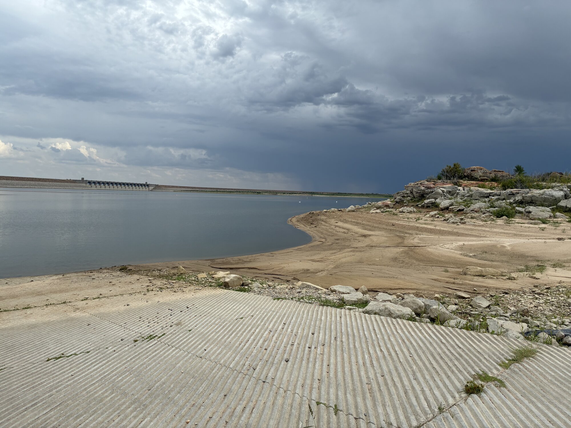 Снято предупреждение об ограничении контакта с водой на водохранилище Джон Мартин